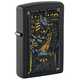 Зажигалка ZIPPO Anubis с покрытием Black Matte, латунь/сталь, черная, 38x13x57 мм, шт