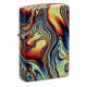 Зажигалка Zippo Swirl с покрытием Glow In The Dark Green, латунь/сталь, разноцветная, 38x13x57 мм