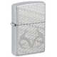 Зажигалка Zippo Reatree® с покрытием High Polish Chrome, латунь/сталь, серебристая, 38x13x57 мм
