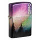 Зажигалка Zippo Colorful Sky с покрытием 540 Tumbled Chrome, латунь/сталь, разноцветная, 38x13x57 мм