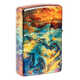 Зажигалка Zippo Classic с покрытием 540 Tumbled Brass, латунь/сталь, разноцветная, 38x13x57 мм