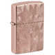 Зажигалка Zippo Armor® Hearts с покрытием Rose Gold, латунь/сталь, розовое золото, 38x13x57 мм