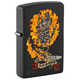 Зажигалка Zippo Rick Rietveld с покрытием Black Matte, латунь/сталь, черная, матовая, 38x13x57 мм
