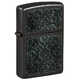 Зажигалка Zippo Pattern с покрытием High Polish Black, латунь/сталь, черная, глянцевая, 38x13x57 мм