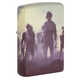 Зажигалка Zippo Zombie Design с покрытием 540 Matte, латунь/сталь, белая, матовая, 38x13x57 мм