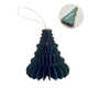Christmas paper tree hanger зелен