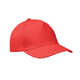 5 panel baseball cap красн