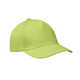 5 panel baseball cap лайм