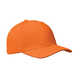 6 panel baseball cap оранжев