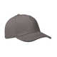 6 panel baseball cap tемно-серый/сер