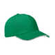 6 panel baseball cap Зеленый цвет прерий/бел