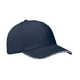 6 panel baseball cap Белый/темно-син