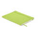 A5 recycled notebook лайм