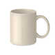 Coloured ceramic mug 300ml бежев