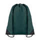 190T Polyester drawstring bag тёмно-зелён