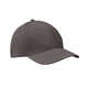 6 panels baseball cap каменный сер