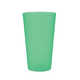 Reusable event cup 500ml прозрачно-зелен