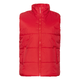 Жилет унисекс STAN утепленный таффета 210T,200, 84, Красный ,  (14/1)  (60-62/5XL)