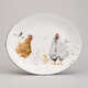 БЛЮДО ОВАЛЬНОЕ LEFARD "FUNNY HENS" 31,5*25,5*3 СМ (КОР=12ШТ.)