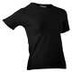 Футболка Ladies 180г/м кв. кругл. ворот  черная 2XL (48-50)