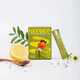 Полезное саше для поддержания пищеварения в коробке с брендированным шубером