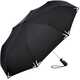Зонт AOC mini umbrella Safebrella LED черный