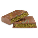 Шоколад молочный Dubai Pistachio с начинкой  фисташка