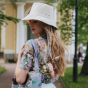 панама с лентами коллаж