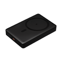 Внешний аккумулятор Атлантис Плюс PD (Atlantis PD Plus) 10000mAh с функцией беспроводной зарядки 15W, черный ЧЕРН