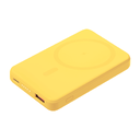 Внешний аккумулятор Ларго PD (Largo PD) 5000mAh с функцией беспроводной зарядки 15W, желтый ЖЕЛТ