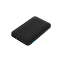 Внешний аккумулятор с подсветкой Анкор (Ancor) 5000 mAh, черный ЧЕРН
