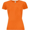 Футболка женская Sporty Women 140 оранжевый неон, размер L