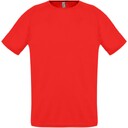 Футболка унисекс Sporty 140 красная, размер 3XL