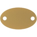 Шильдик металлический Alfa Oval, золотистый