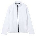 Куртка флисовая унисекс Manakin, белая, размер XS/S