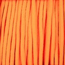 Круглый шнур Lasso XL, оранжевый неон, 160 см