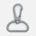 Застежка-карабин Snap Hook, L, серая