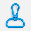 Застежка-карабин Snap Hook, L, голубая голубой