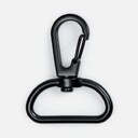 Застежка-карабин Snap Hook, L, черная