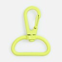 Застежка-карабин Snap Hook, L, желтый неон