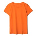 Футболка женская T-bolka Lady оранжевая, размер M