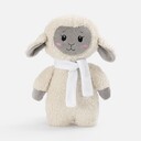Мягкая игрушка Beastie Toys, овечка с белым шарфом, ver.2