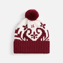 Шапка Wintertude, красная с белым