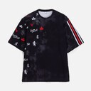 Футболка мужская оверсайз Originelli Terry с полной запечаткой на заказ, размер XS