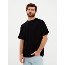 Футболка Oversize Premium, черная, размер S