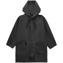 Дождевик детский RainDrop Kids, черный, 8 лет (рост 118-128)