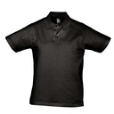 Рубашка поло мужская Prescott men 170 черная, размер S
