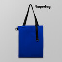 Шоппер Superbag Big (синий с черным) синий с чёрным
