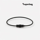 Тросик-кольцо Ring для обвеса, L=15см (черный)