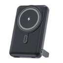 Магнитный внешний аккумулятор Axion с беспроводной зарядкой (15W), 10000 Mah, черный